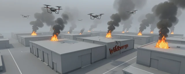 Украинские дроны атакуют склады российского ритейлера Wildberries