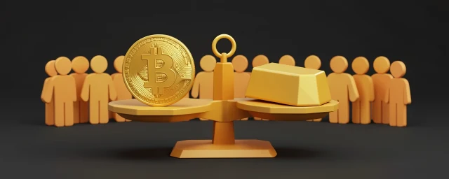 Держатели биткоина в США обогнали держателей золота по процентному соотношению