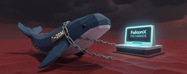 Кит, державший BTC более года и потерявший $20 млн, вносит 625 BTC ($40 млн) на биржу FalconX, вероятно, готовясь к продаже.